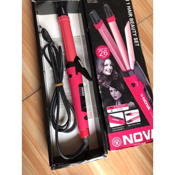 CATOK RAMBUT JUMBO NOVA 2 IN 1 PENGATUR SUHU