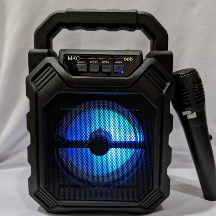 Speaker Bluetooth Karaoke  6,5 inch KIMISO 338 XTM 881 8118 ST5001 SK15 S288 MKC668 KDS1886 SQRS003-MKC668 4 INCH