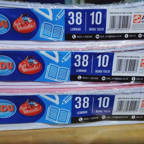 

Buku Tulis Sidu 38 Lembar