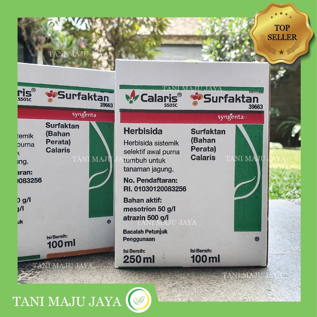 Herbisida Calaris 550SC 250 ml + Perekat 100 ml ASLI ORIGINAL 100% Syngenta Obat Pembasmi Gulma Rump