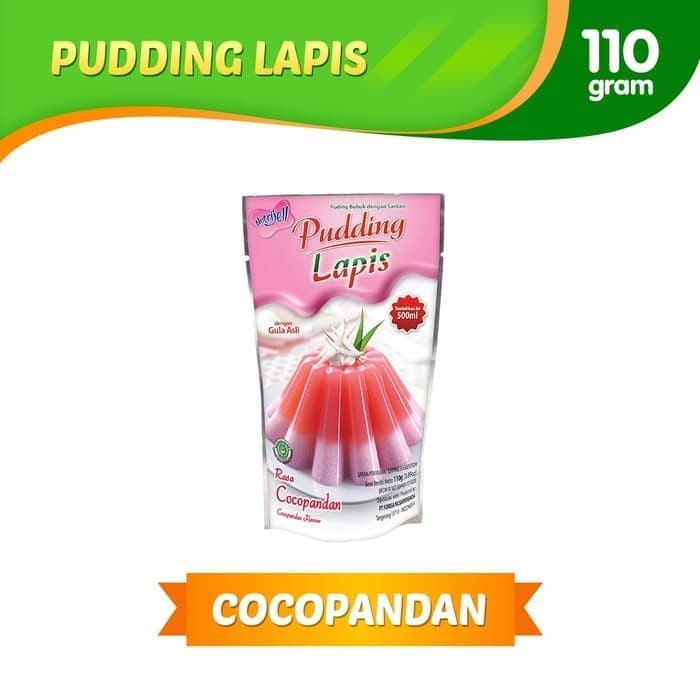 

Ds2011Z Tepung Agar Instan Pudding Puding Nutrijell Santan Susu Aneka Rasa - 110G Cocopandan