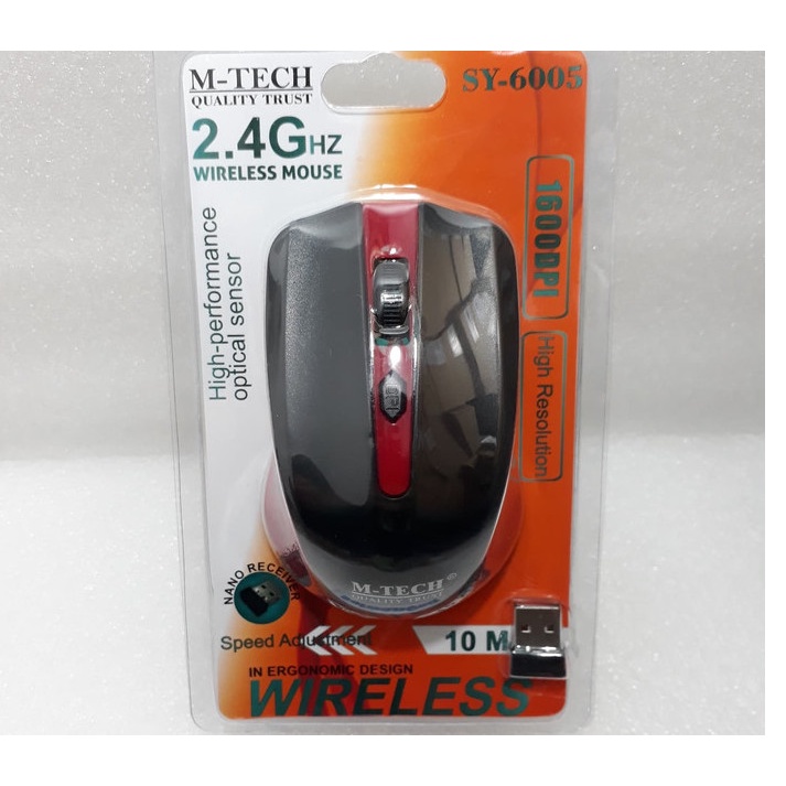 Mouse Wireless M-Tech 2.4ghz Sy-6005