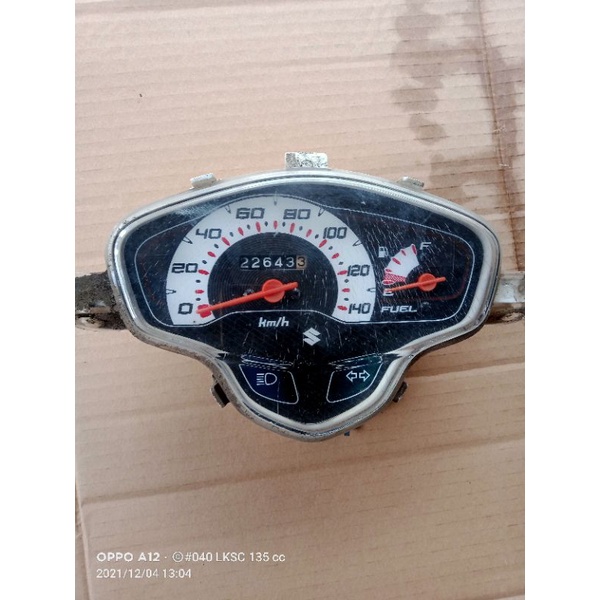 spidometer Suzuki Nex karburator
