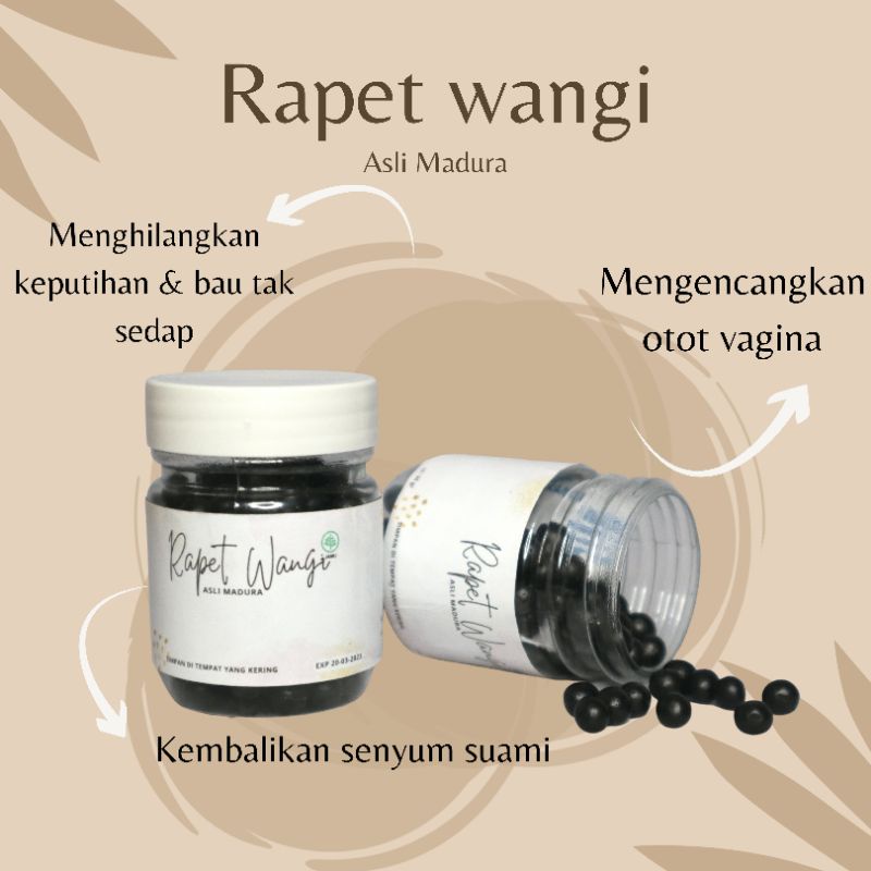 

Rapet Wangi Asli Madura Obat Wanita Keputihan Gatal Dan Bau Tak Sedap