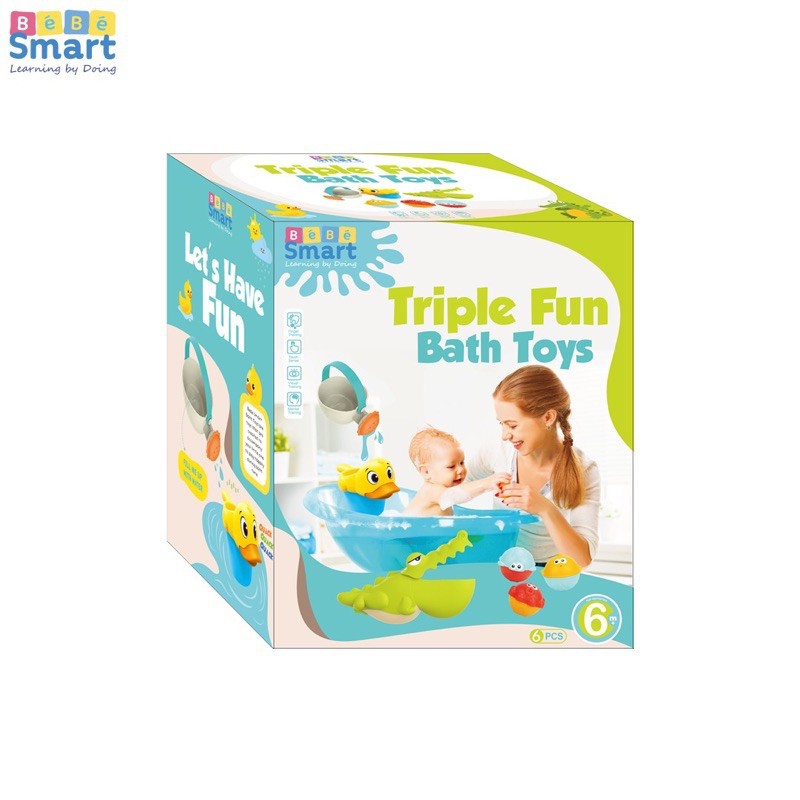 Bebe Smart Triple Fun Bath Toys - 807