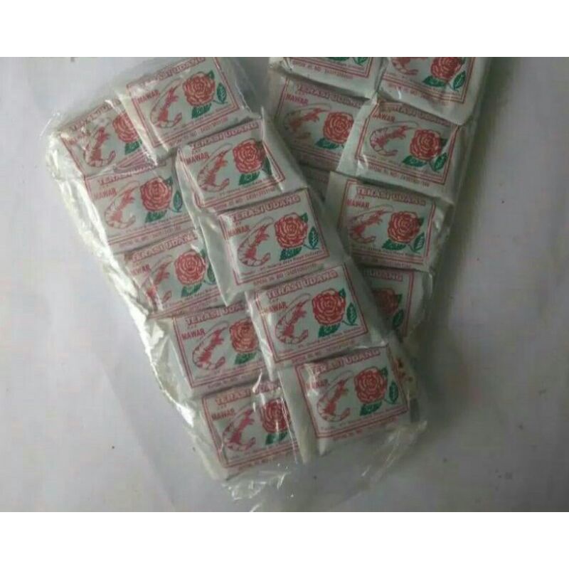 

mawar, terasi udang khas lampung, netto 100 pcs