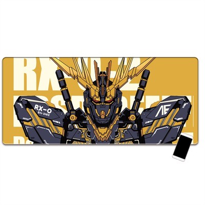 Mouse Pad Super Besar Motif Gundam / Rx-78-2