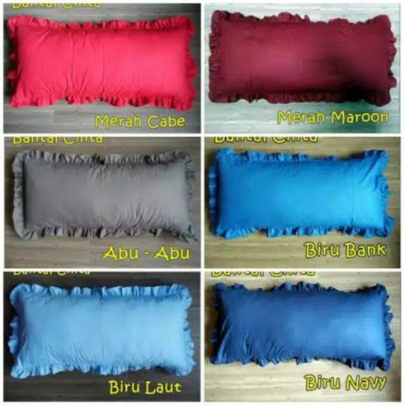 Bantal cinta + sarung bantal, kepala tidur hotel 100% silikon bagus dan berkualitas