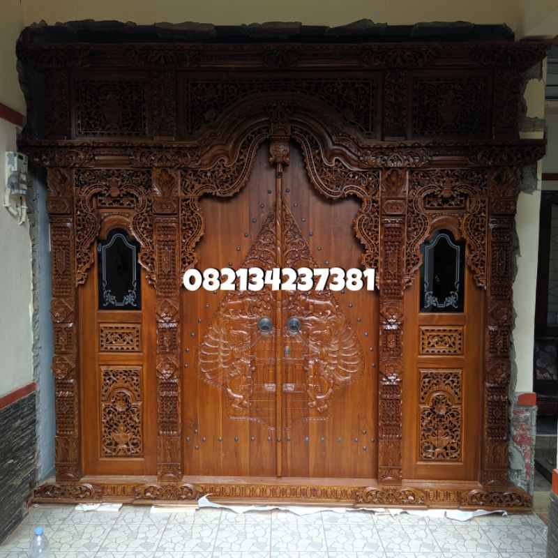 TERLARIS Pintu Jati | Gebyok Jati | Gebyok Ukir Jepara | Gebyok Jawa