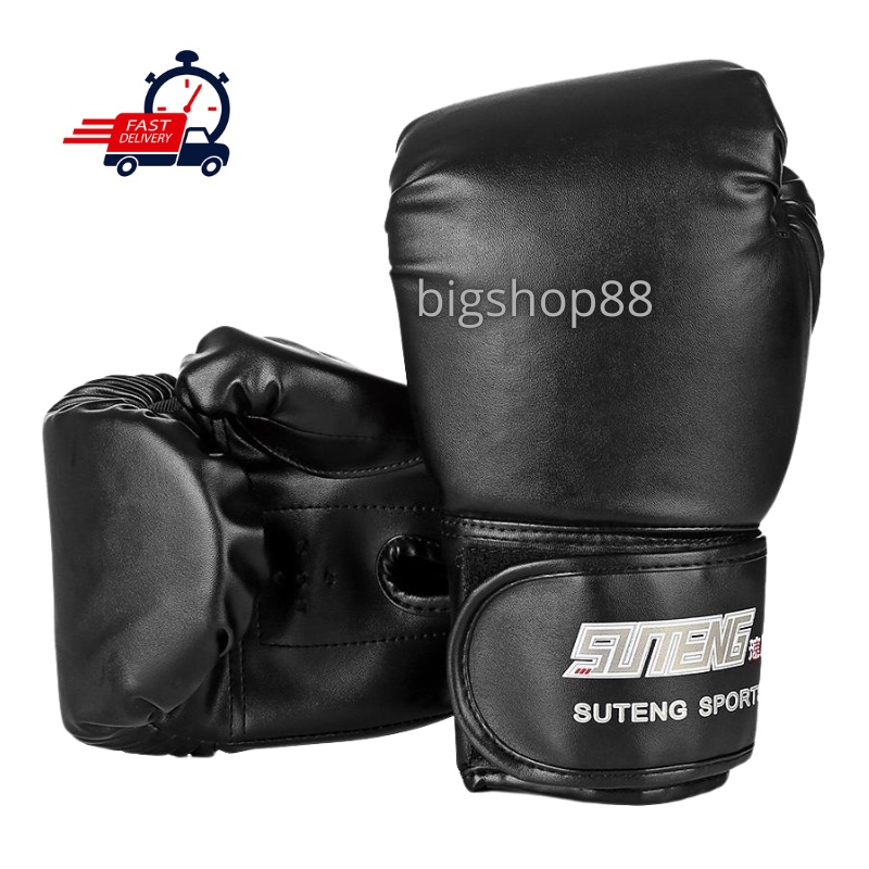 Sarung Tinju MMA Gloves Boxing Muay Thai Fighting Training SUTEN