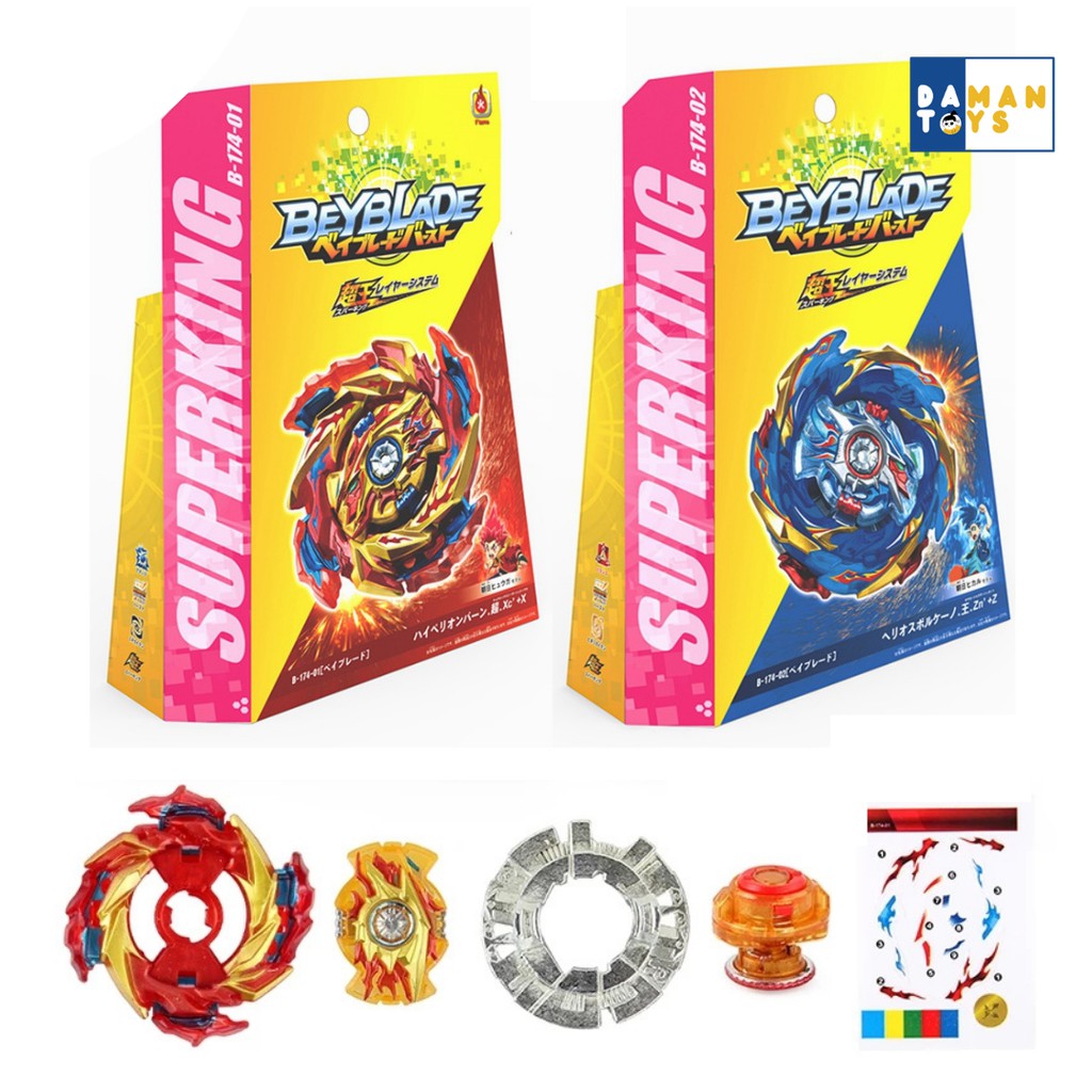 Mainan Gasing Beyblade sparking Launcher Set Baru