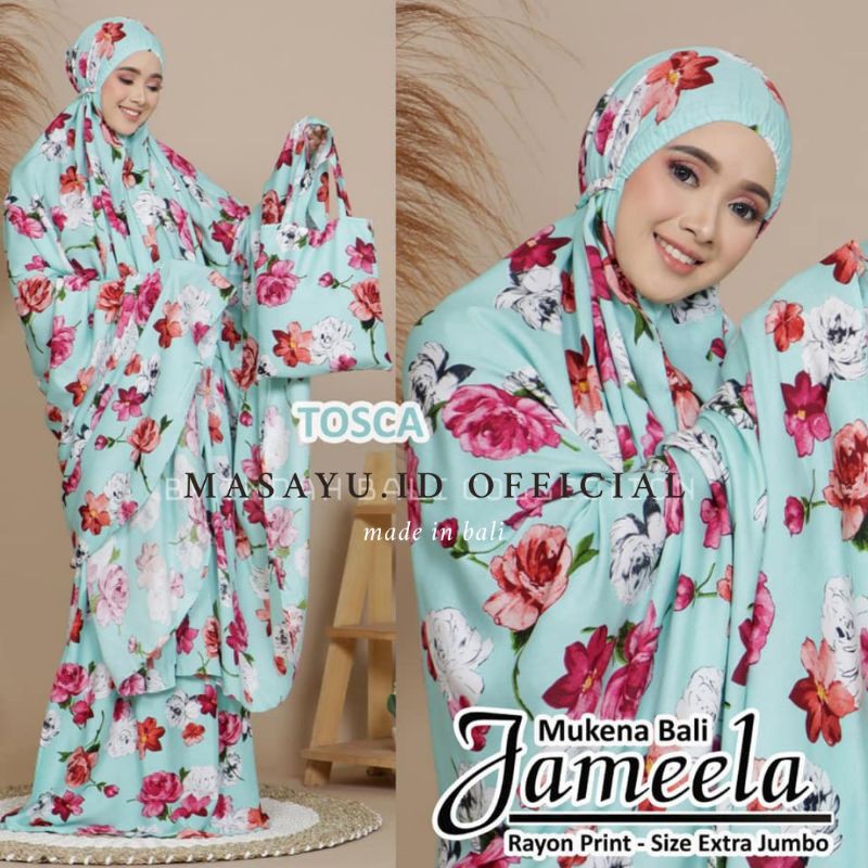[BB 100KG] MUKENA BALI PREMIUM JAMEELA EXTRA SUPER JUMBO MUAT SAMPAI XXXXL