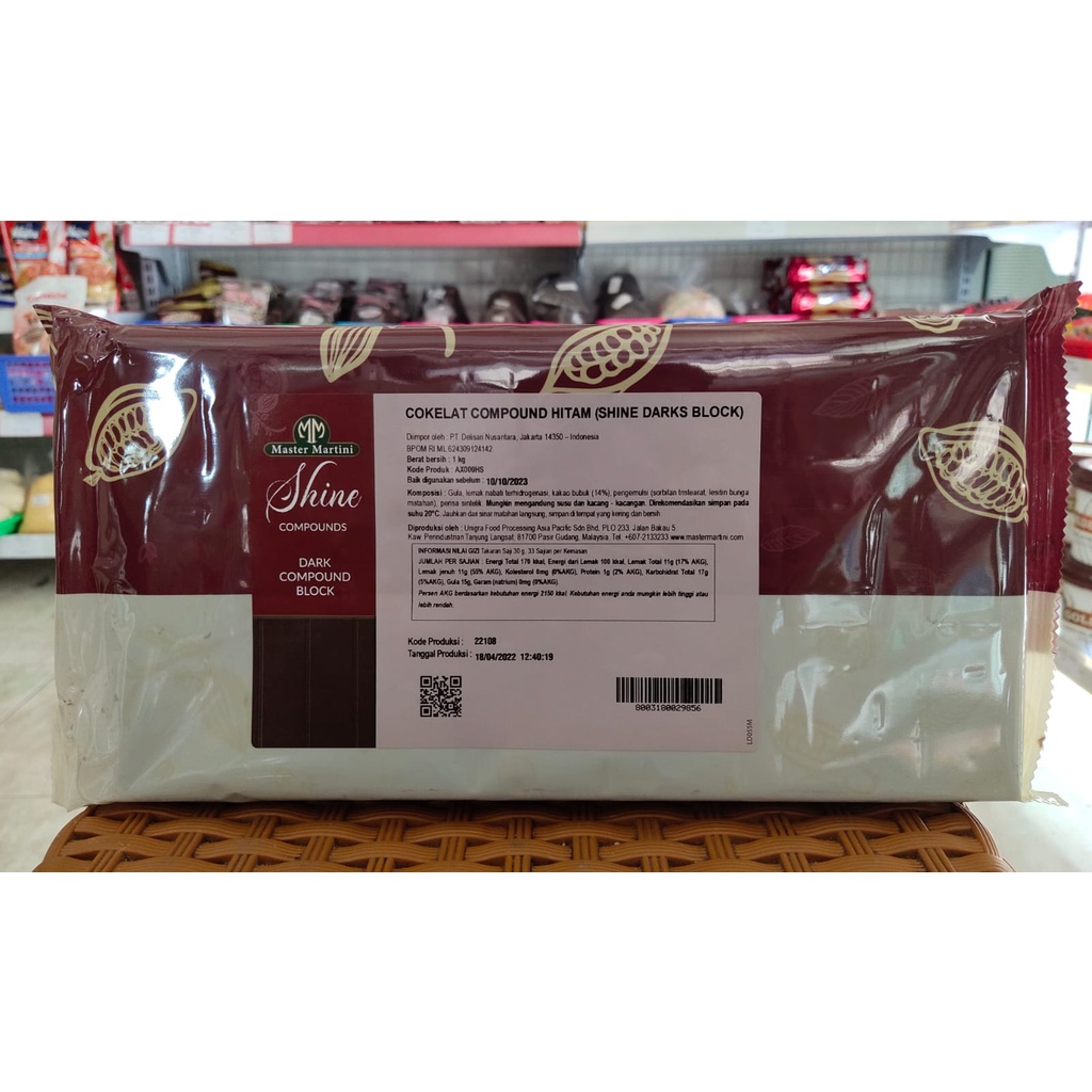 

SHINE DARK CHOCOLATE COMPOUND 1 KG