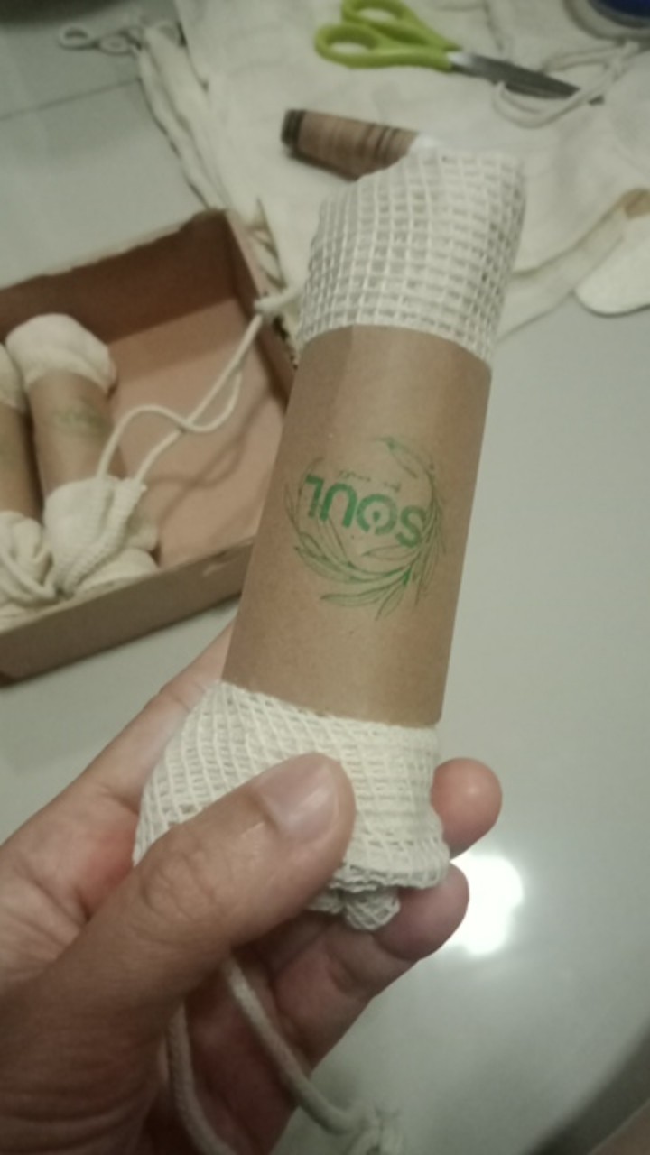 Kantong Belanja Kiloan Buah Sayur / Cotton Shopping Mesh Bag / Kantong Jaring