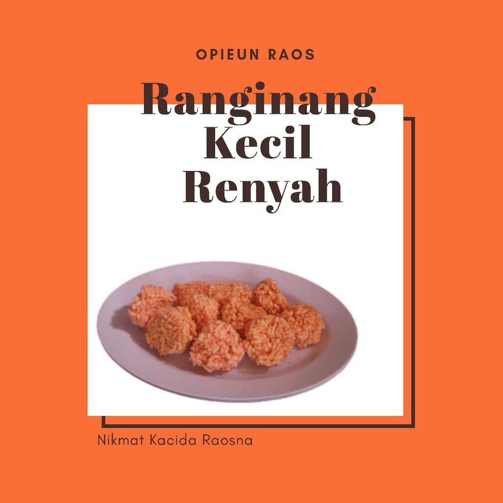 

RENGGINANG TERASI KECIL RENYAH 250gr