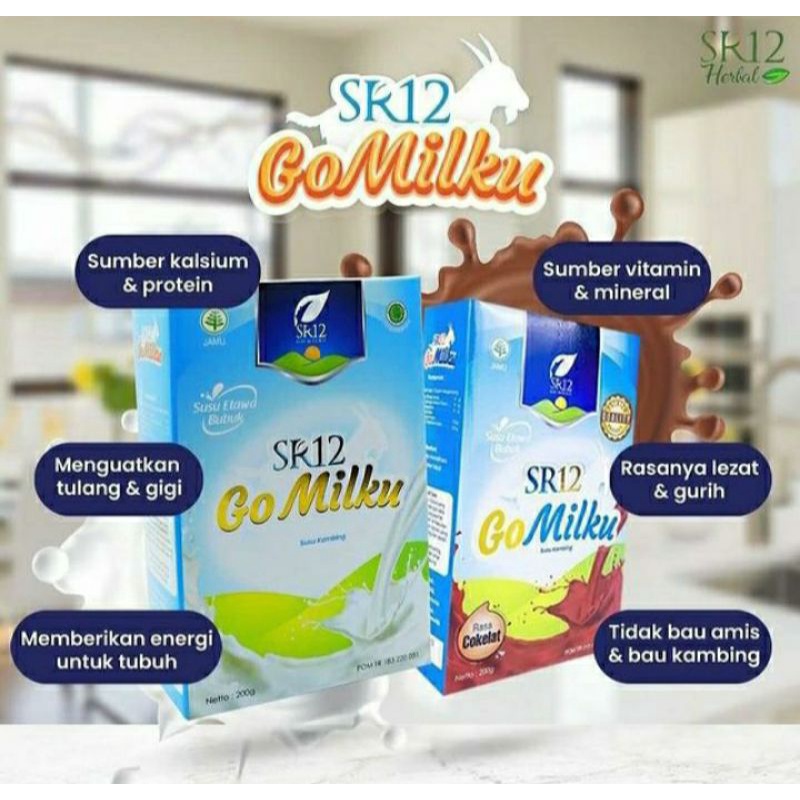 

TERLARIS!!! GO MILKU SUSU KAMBING ETAEA ASLI VANILA/COKLAT