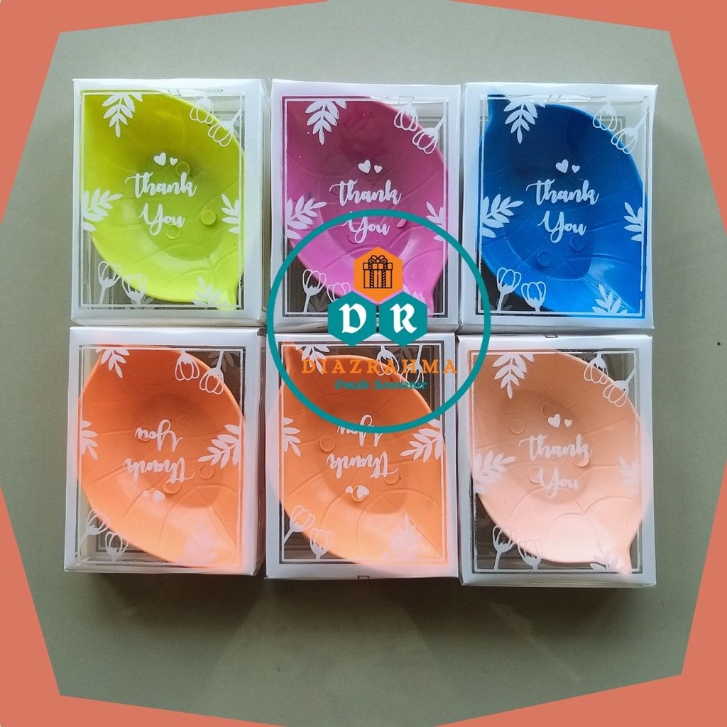 Souvenir Mangkok Daun Kemas Mika