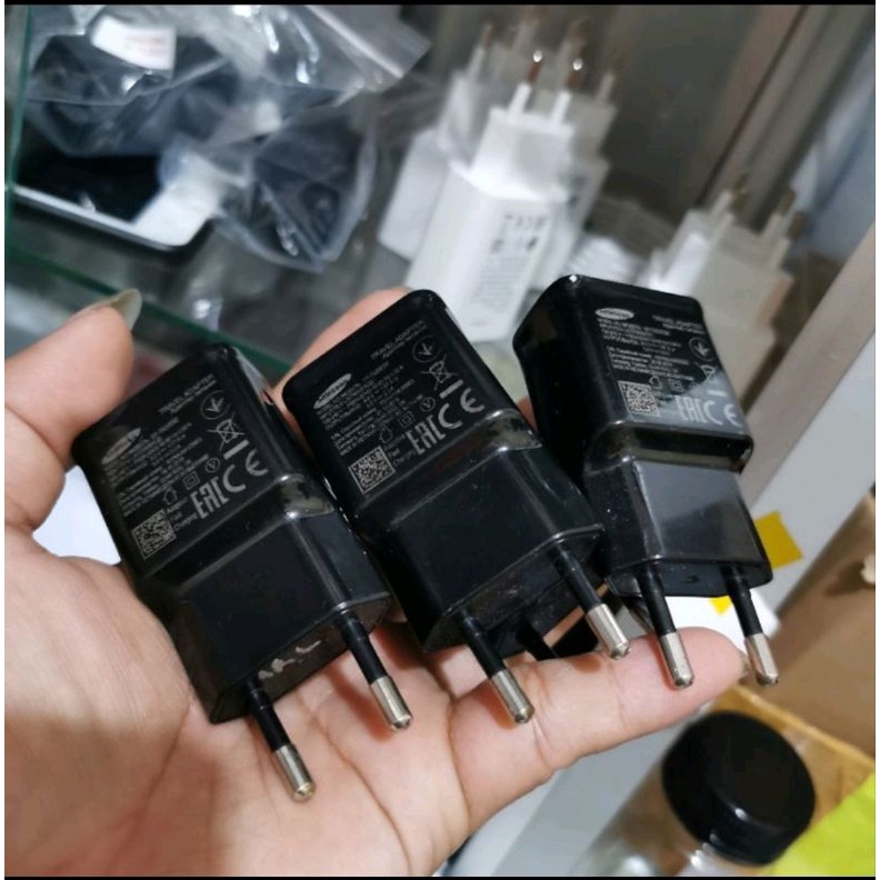 travel adapter Charger samsung s8 s9 note 8 9 bekas copotan original 1000%