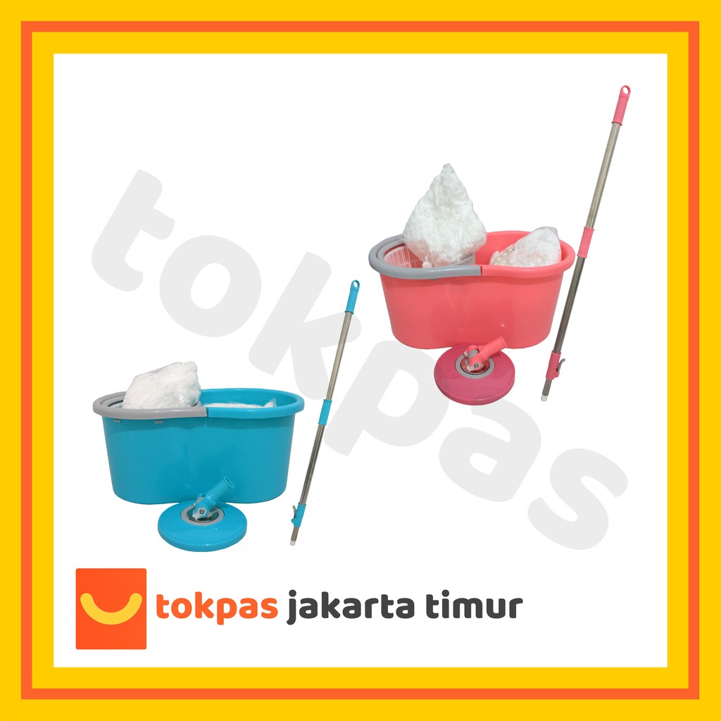[Lion Star] Alat Pel Putar Livina Spin Mop Alat Pel MOP BM 45 Lion Star
