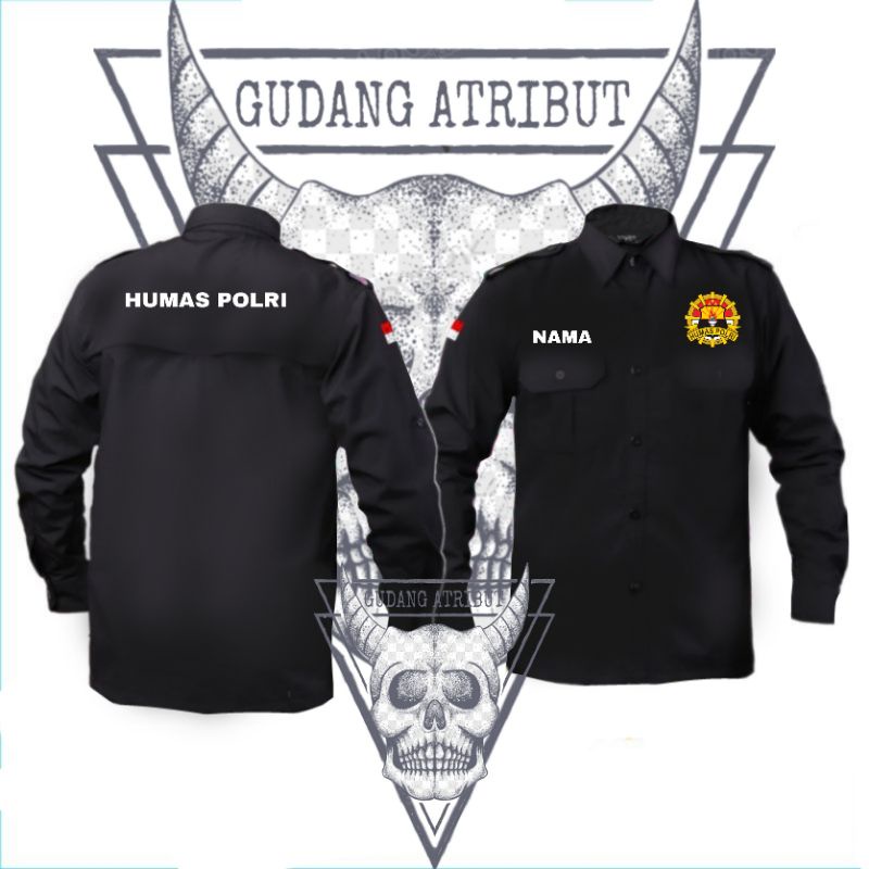KEMEJA.TACTICAL.LENGAN.PANJANG.HUMAS.POLRI.
