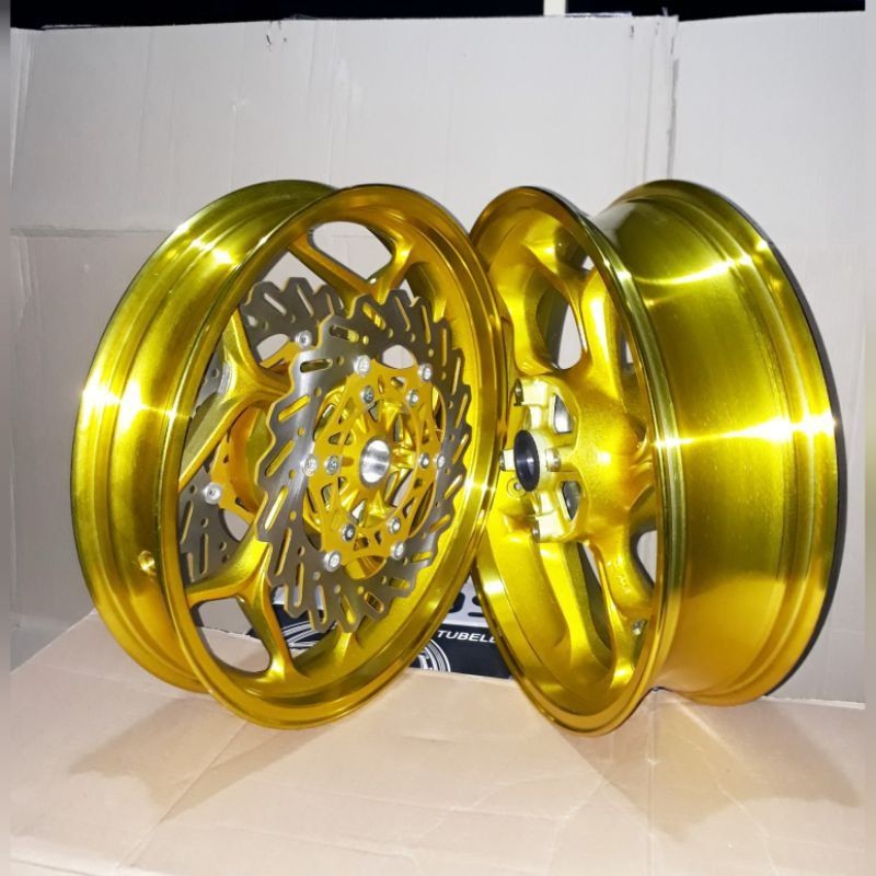 Velg AXIO Double Disc CB 150R Old VIXION NEW MEGAPRO MONO VERZA Pelk Triple Disk Cb 150 Mega Pro