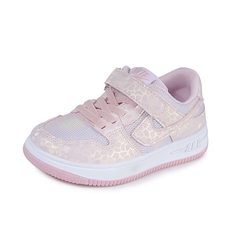 Luckyfanstore SepatuSneakers anak Perempuan Basket Low dunky Sneakers Import Shoes SA-18