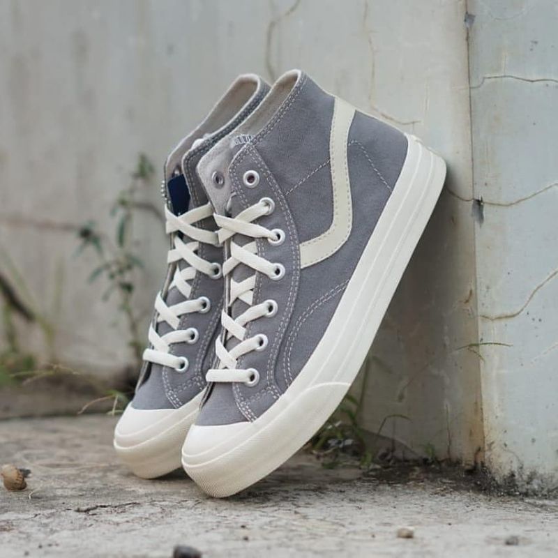 VENTELA PUBLIC HIGH GREY/SEPATU VENTELA/SNEAKERS VANTELA