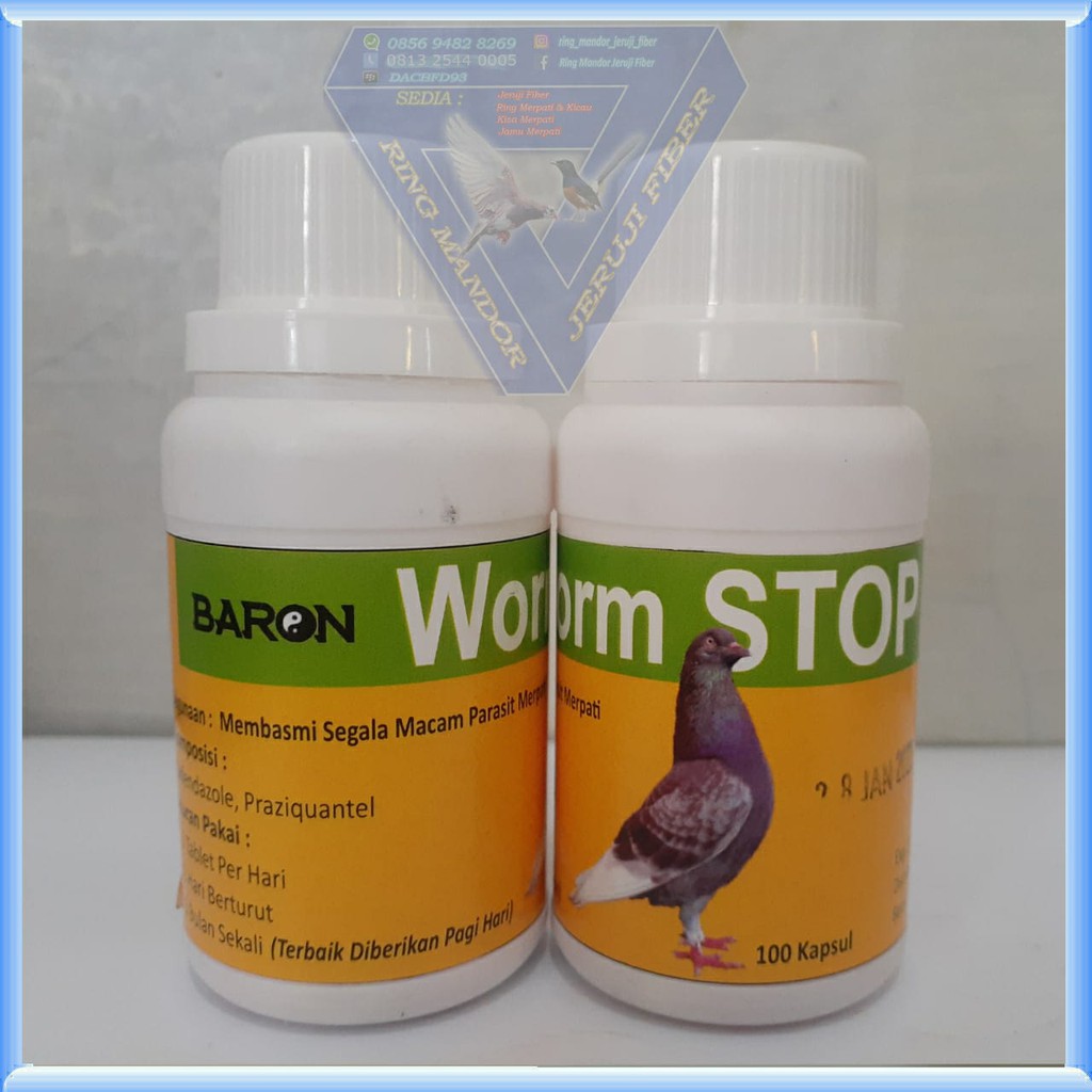 WORMSTOP BARON - ECERAN PER 15