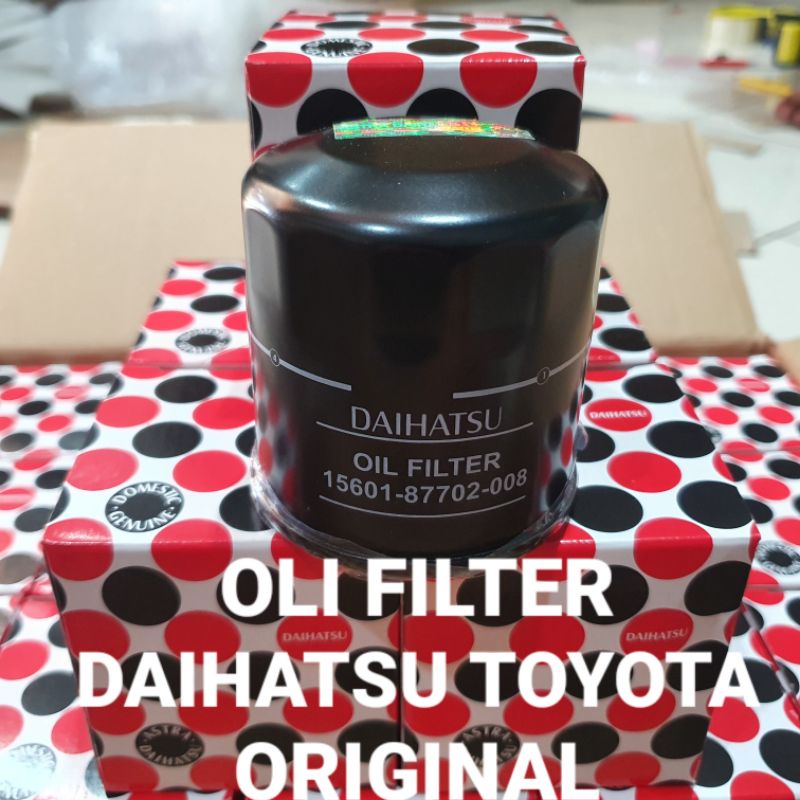 OLI FILTER DAIHATSU XENIA SIGRAH CAYLA ORIGINAL