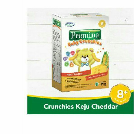 Promina Baby Crunchies Keju Cheddar 20G