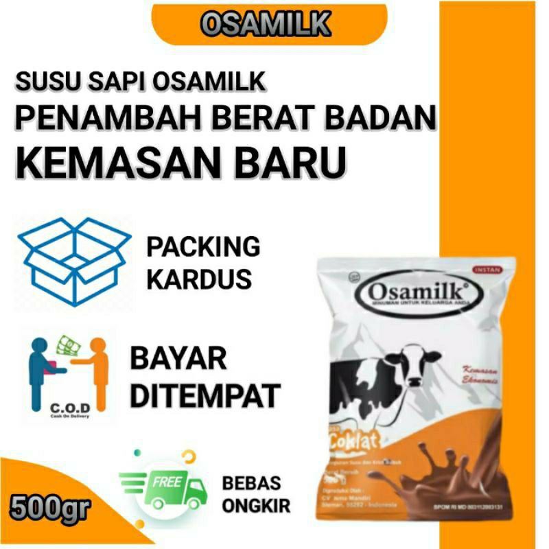 OSAMILK - Susu PENAMBAH BERAT BADAN Ampuh dan Nikmat