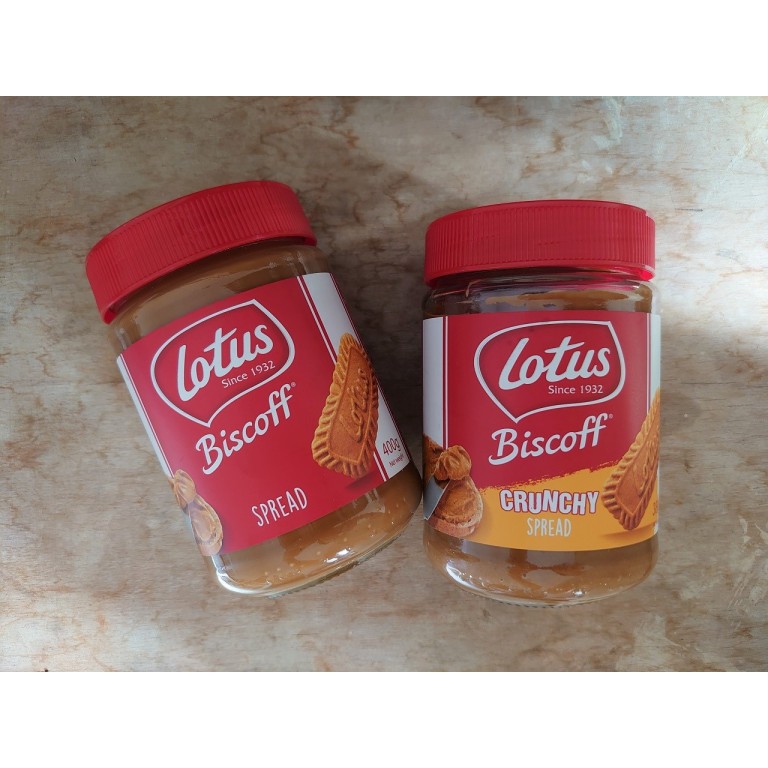 

Selai Lotus Biscoff Spread & Crunchy Spread 400gr & 380gr