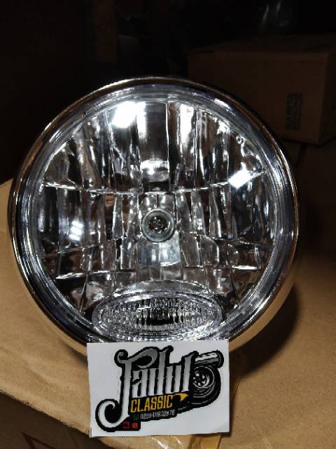 Reflektor lampu depan assy vixion lam