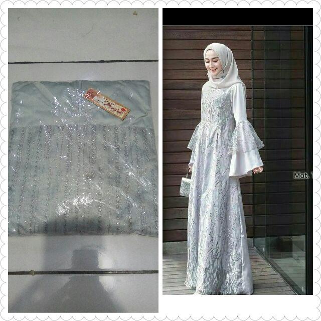 Termurah Dress Maxi Sabrina New Mimba Lovea Kekinian Modern Tile