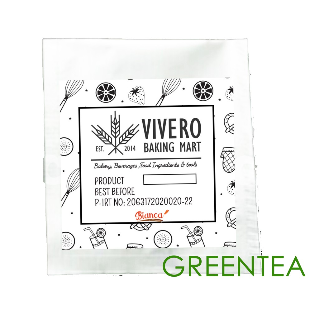 100gr Bianca Lotus Green Tea Flavour Powder