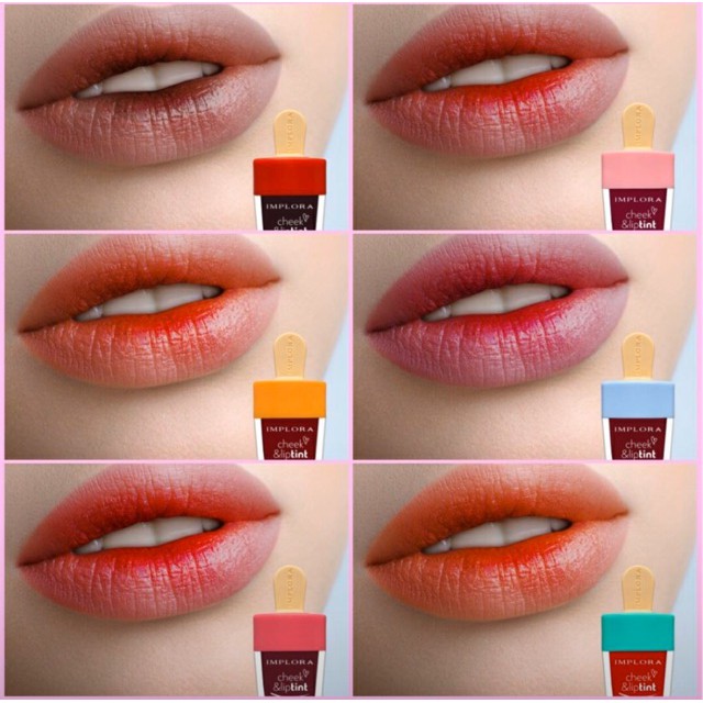 (INEED) (TERBARU) Implora Cheek &amp; Liptint - Implora Liptint - Lip Tint Implora