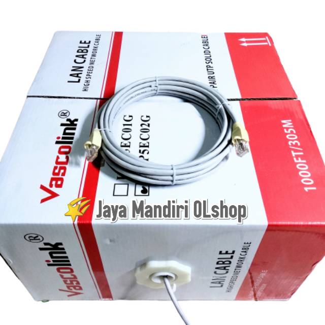 Kabel LAN  UTP 5 Meter Vascolink Cat5e