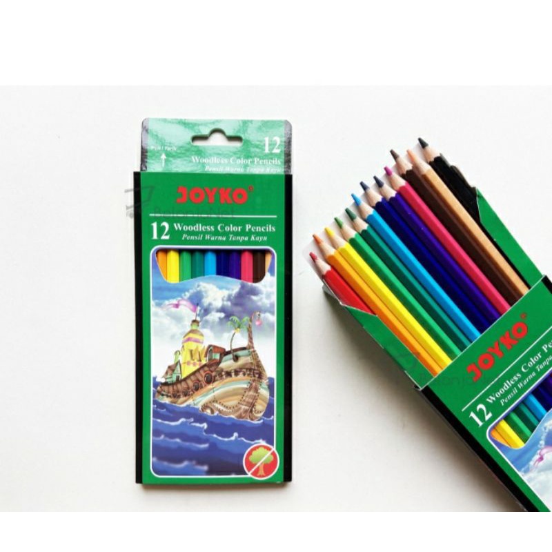 

pensil warna joyko isi 12 pensil