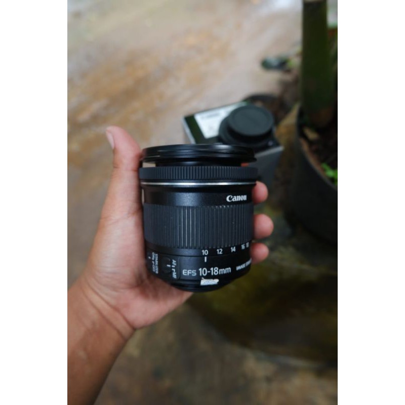 Lensa Canon 10 18mm stm