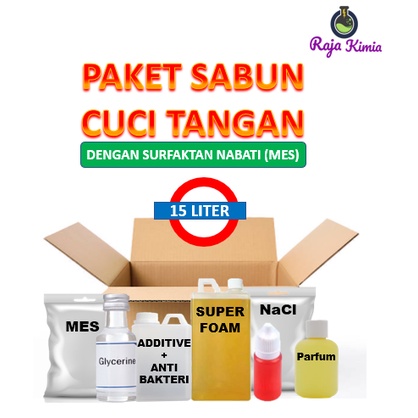 Paket Sabun Cuci Tangan (MES)/ Bahan Baku Sabun Cuci Tangan (MES) &quot;Raja Kimia&quot;