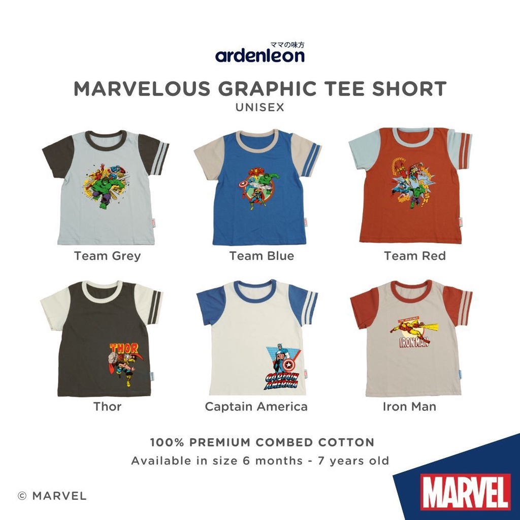 ARDENLEON x MARVEL Marvelous Graphic Tee