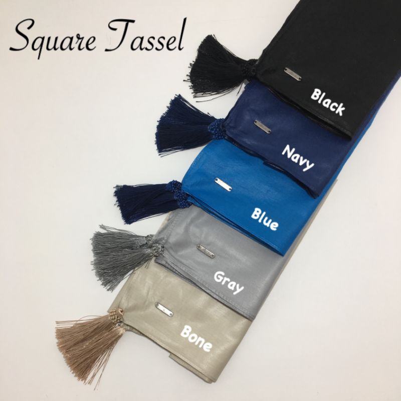 Square New Tassel by ALISHA