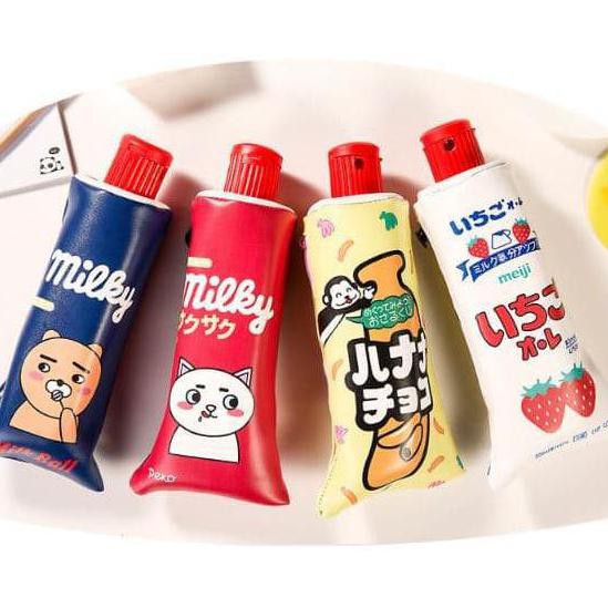 

Murah Meriah Tempat Pensil Odol Kartun Stationary Korea Alat Tulis Unik Stp015 - Kuning