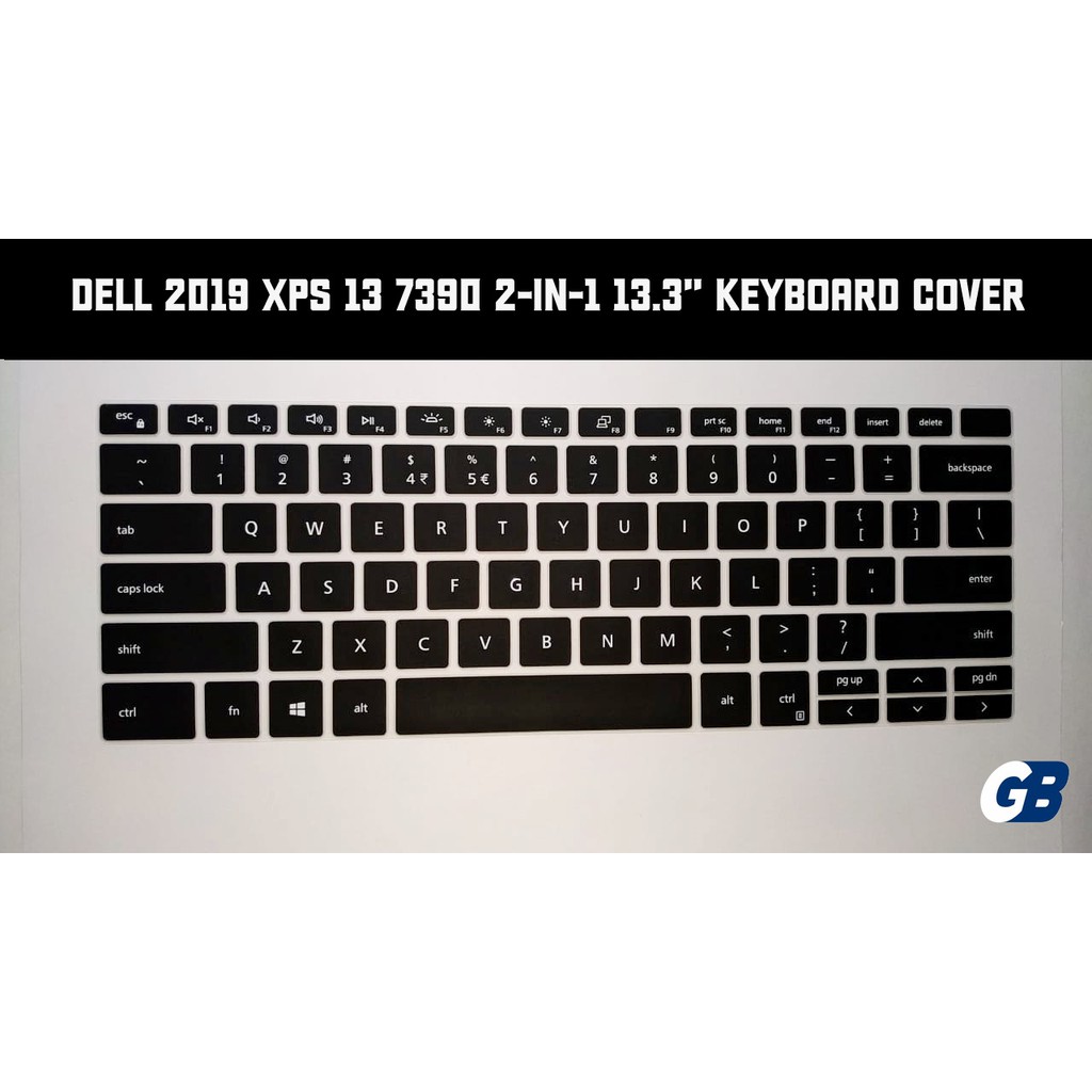 Dell 2019 XPS 13 7390 2-in-1 13.3 Keyboard Protector Cover Pelindung