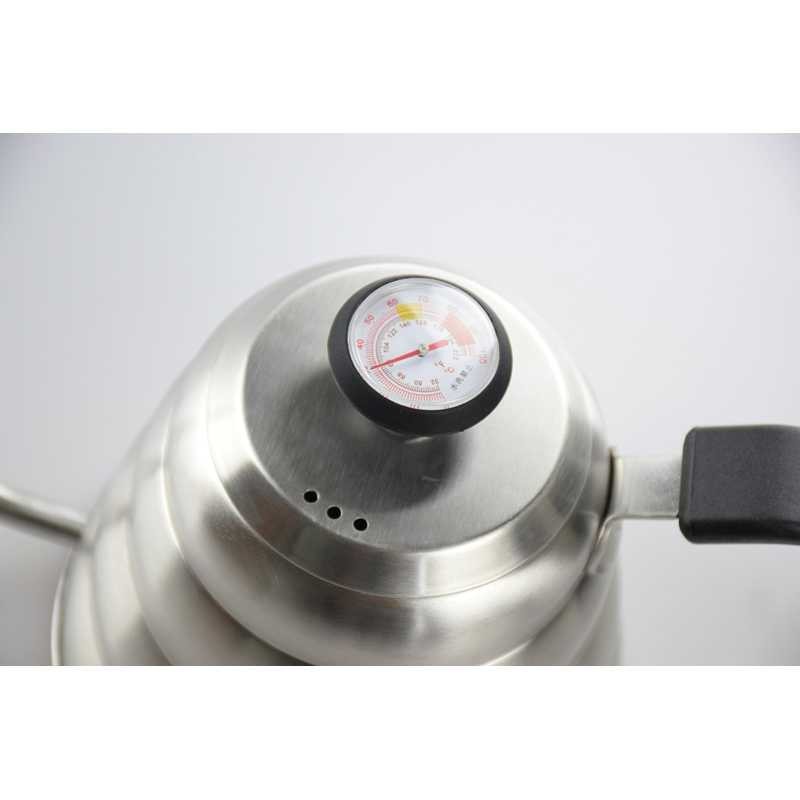 OneTwoCups Coffee Maker Pot V60 Drip Teko 1200ML+Thermometer Peralatan Kopi