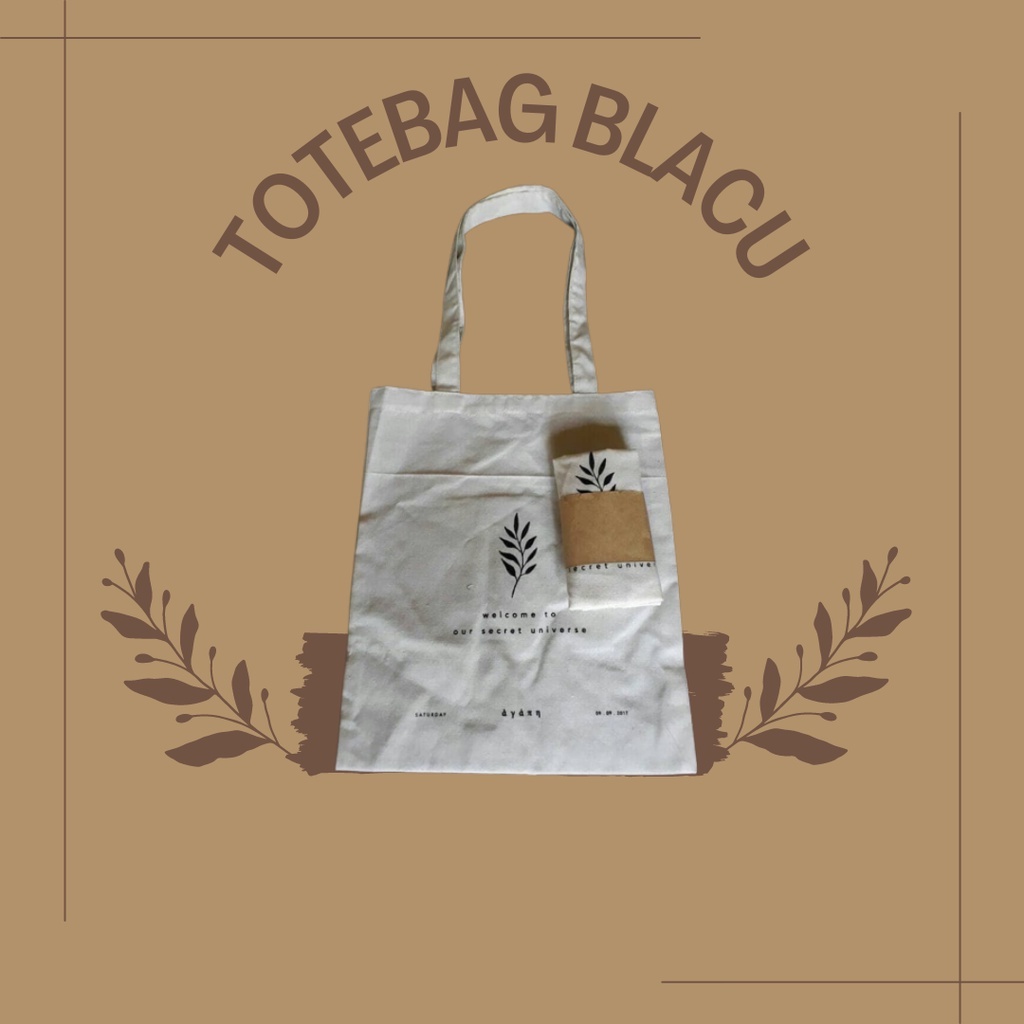 Totebag Blacu,Totebag Custom,Totebag Blacu Sablon,Totebag Blacu Murah