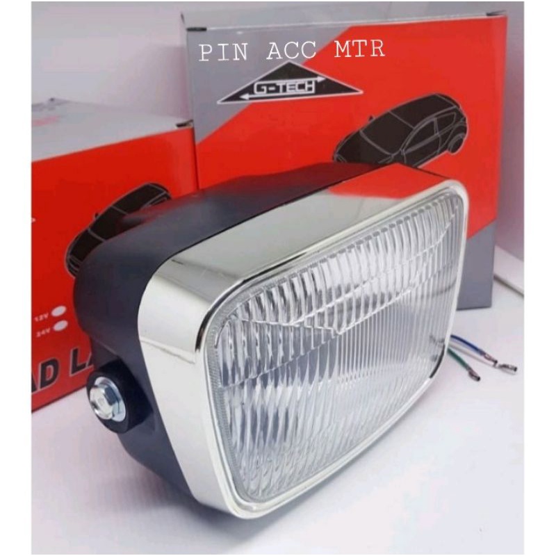 Lampu depan rx king new reflektor rx king new model oval