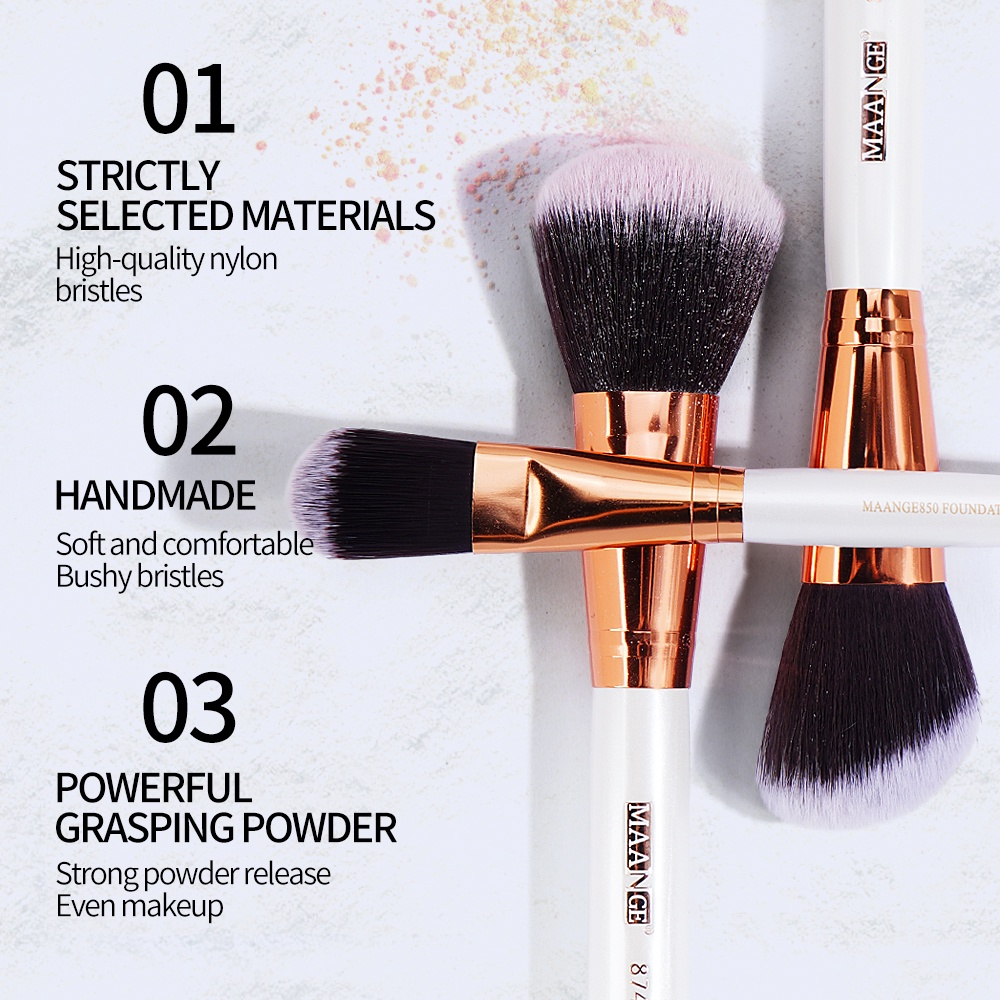 Image of Maange 22Pcs Set Brush Makeup Kualitas Tinggi untuk Eyeshadow #2