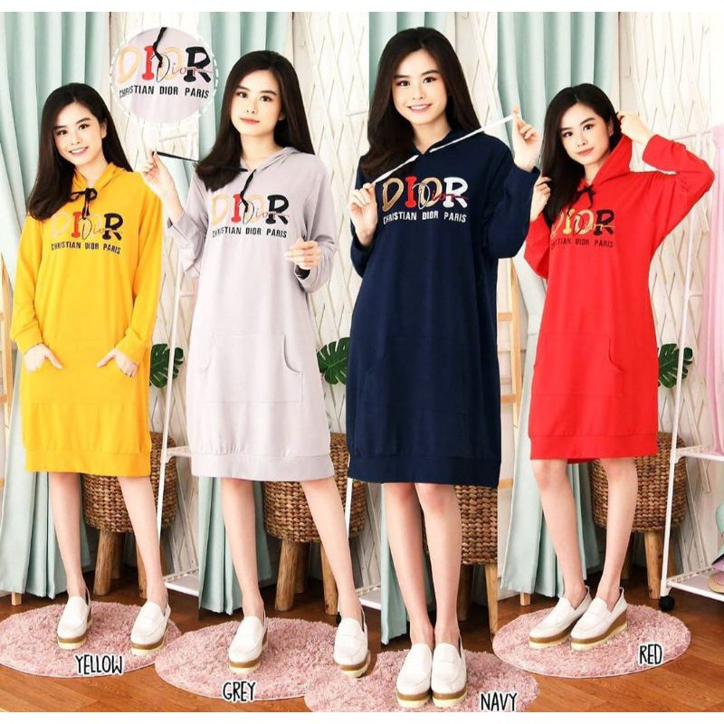 long tunik atau dress dior