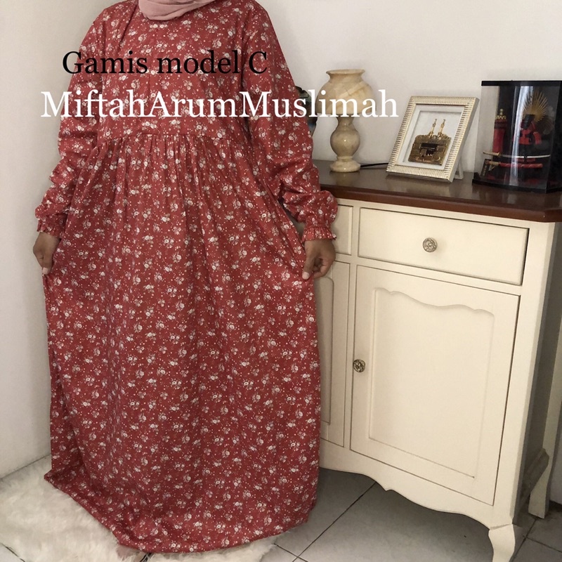 Gamis katun jepang